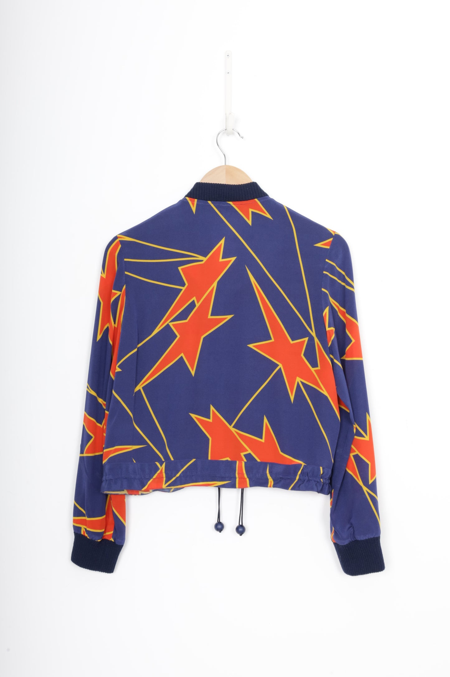 Karen Walker Womens Blue Jacket Size 8