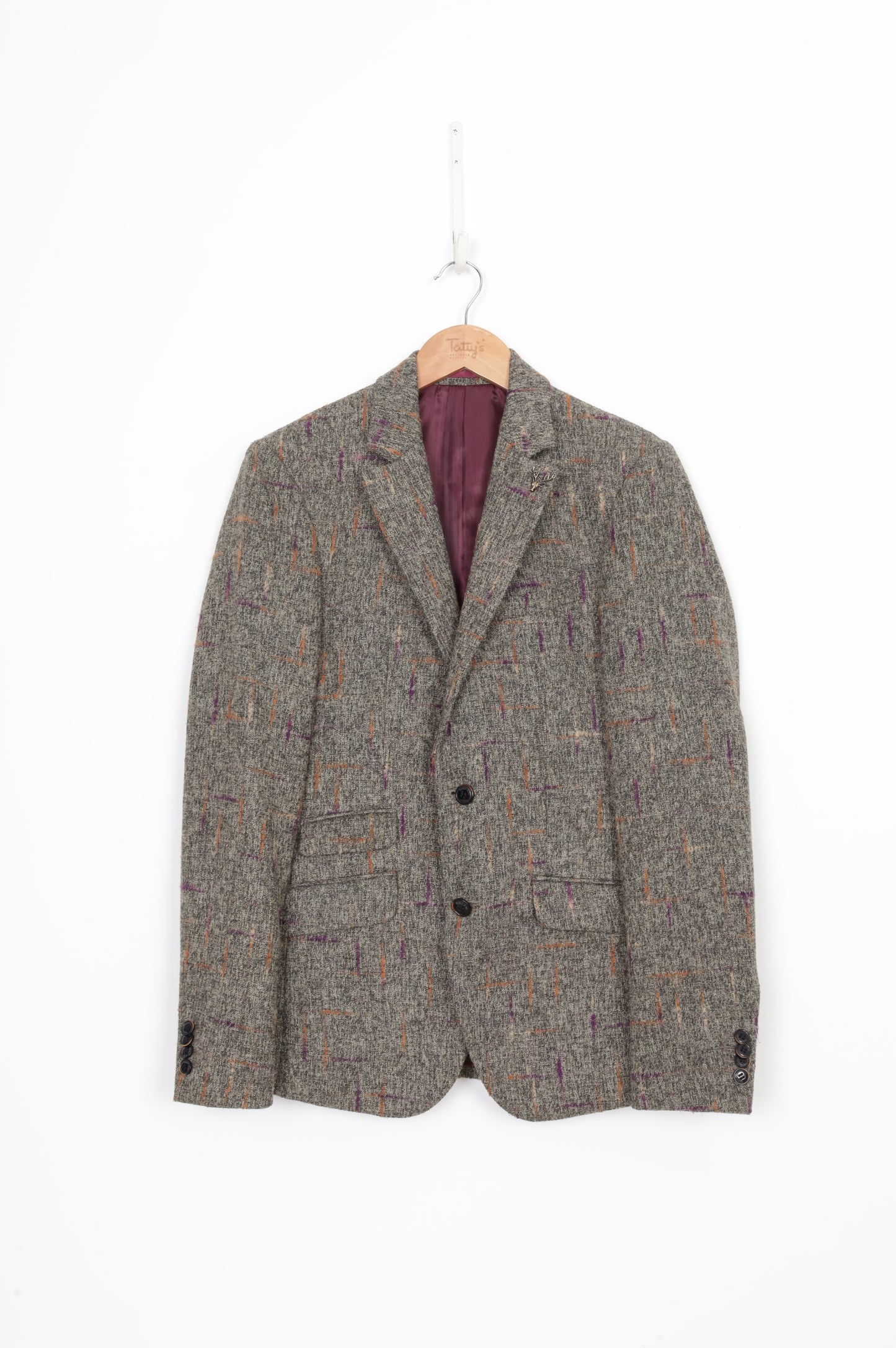 Pearly king Mens Beige Blazer Size S