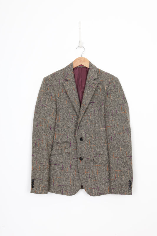 Pearly king Mens Beige Blazer Size S