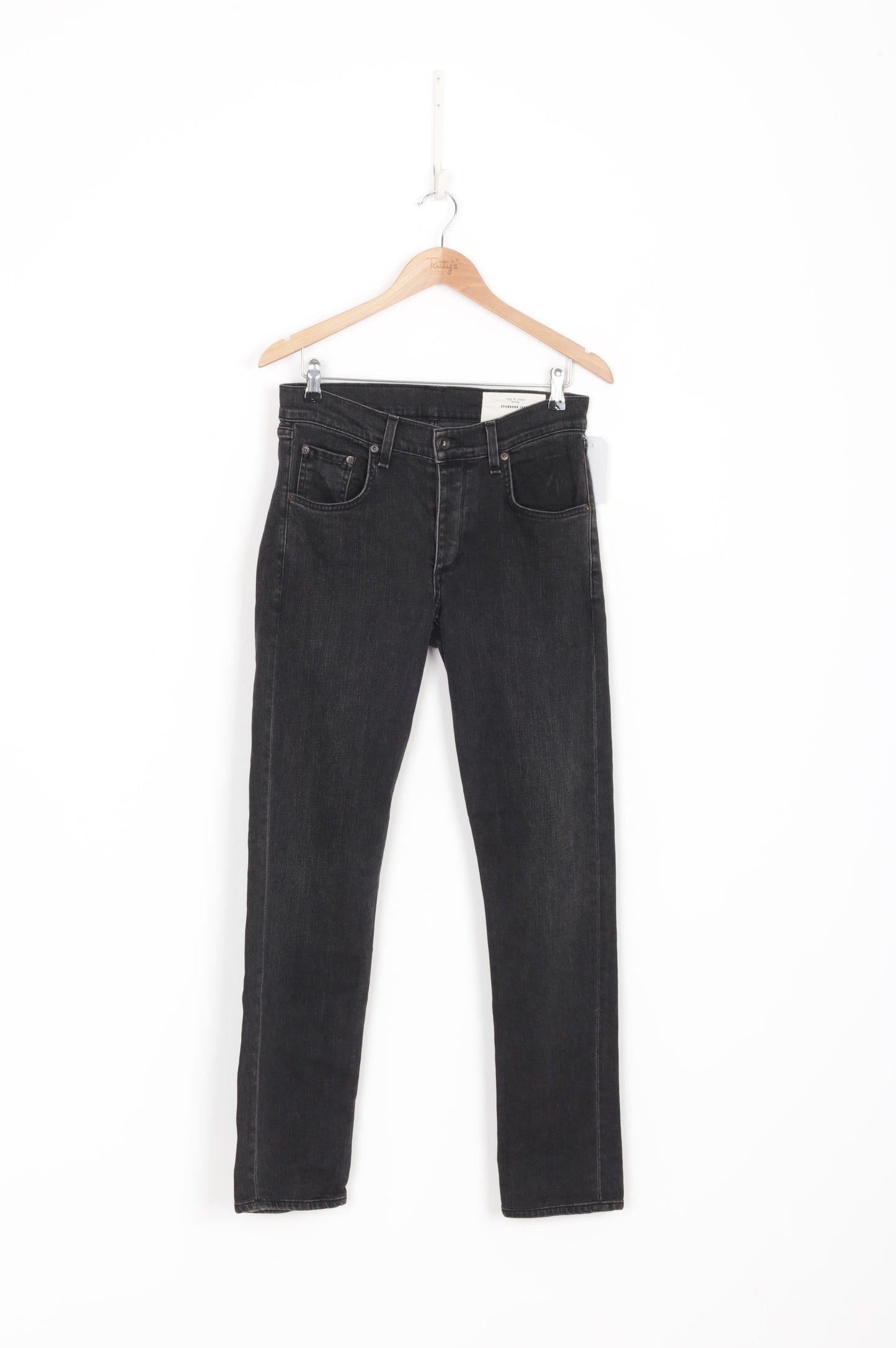 Rag & Bone Womens Black Jeans Size W 30