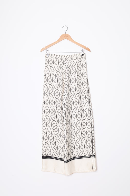 River Island Womens White Pants Size 8