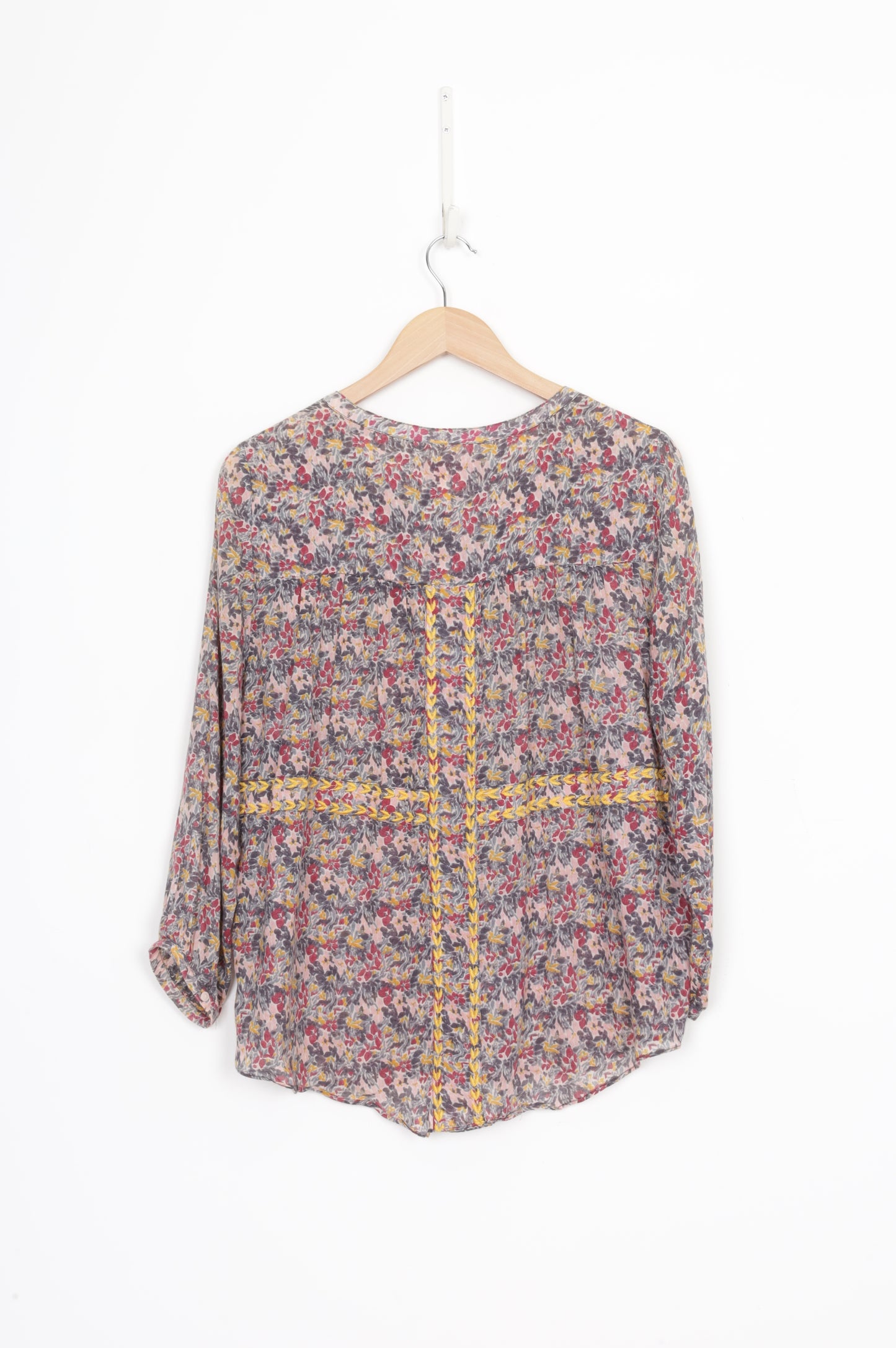 Ba & Sh Womens Grey Blouse Size 1