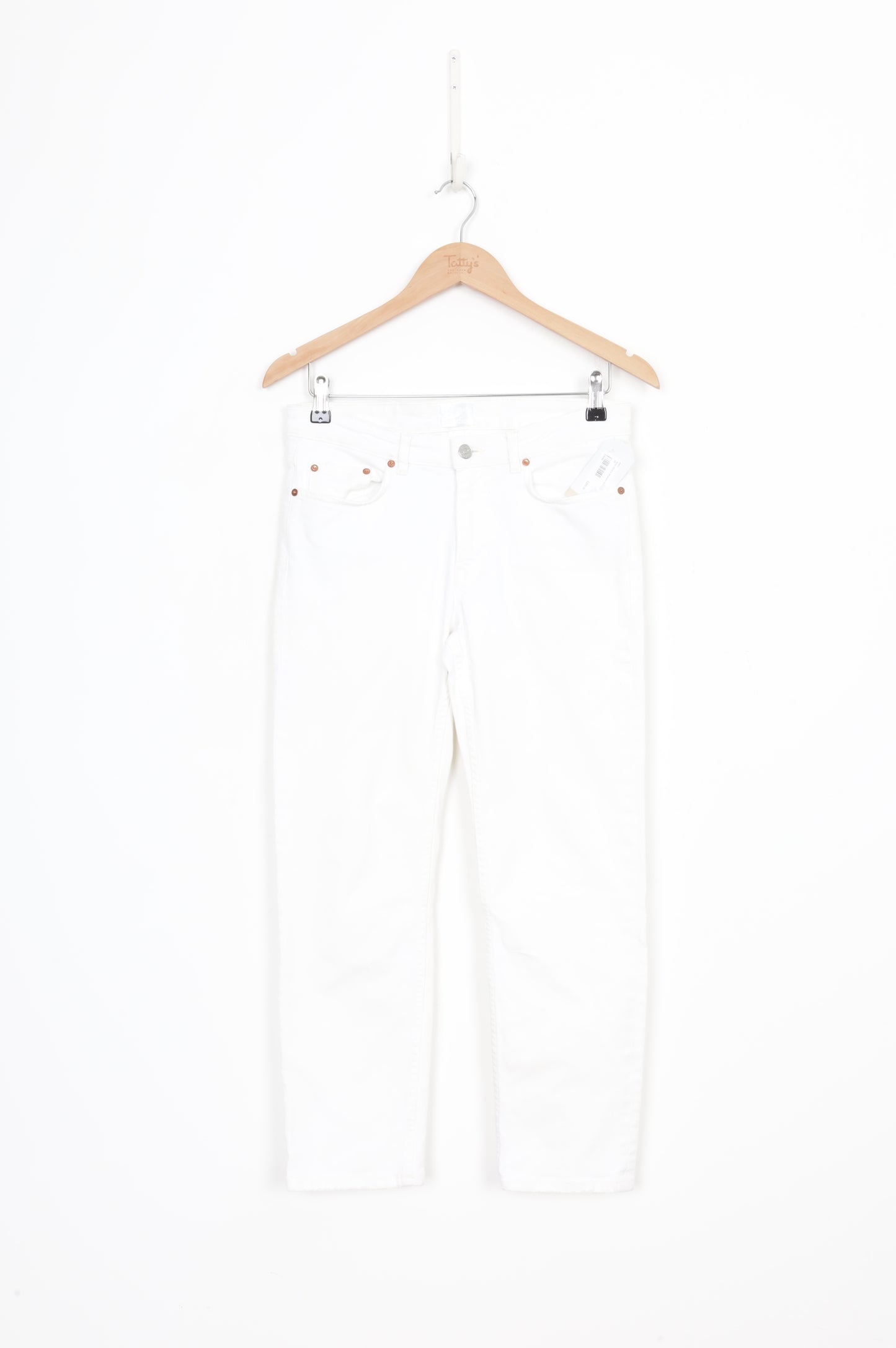 Acne Studios Womens White Jeans Size W 28
