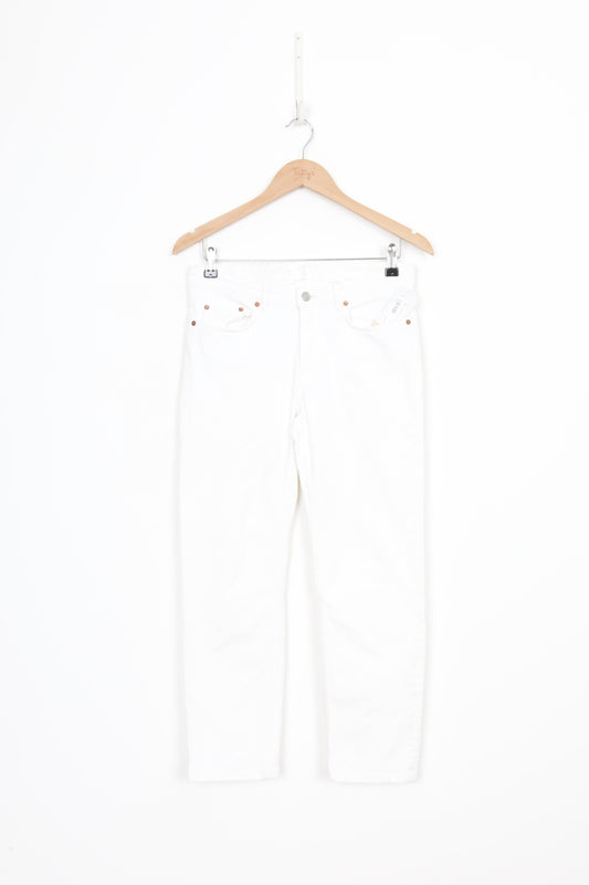 Acne Studios Womens White Jeans Size W 28