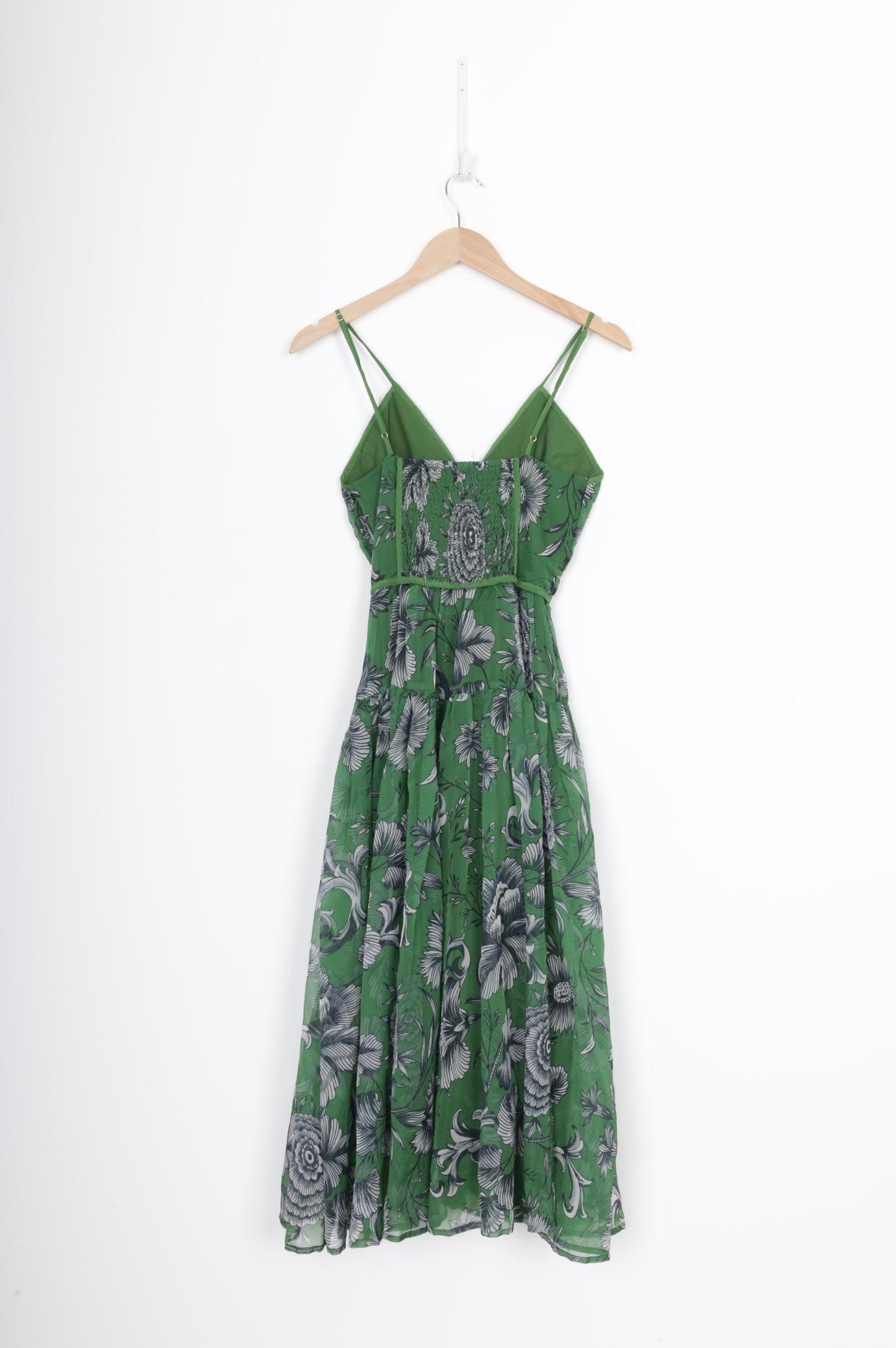 by Anthropologie Womens Green Dress Size S
