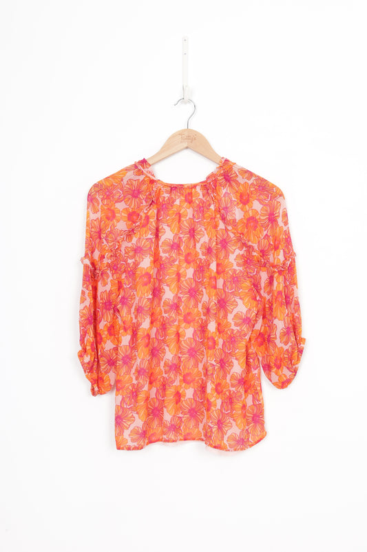 Marcs Womens Pink Blouse Size N/S