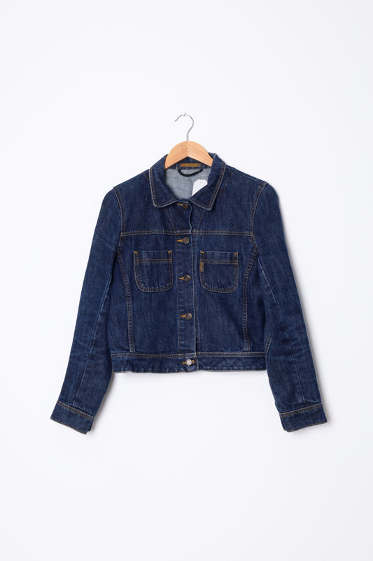 Workshop Denim Womens Blue Jacket Size M