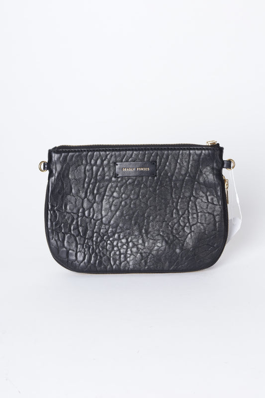 Deadly Ponies Womens Black Bag Size O/S