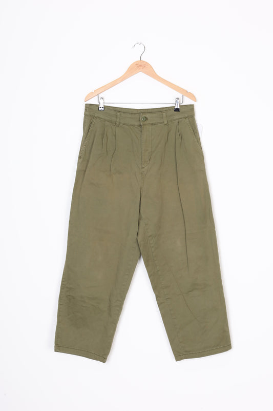 Zara Mens Green Pants Size L