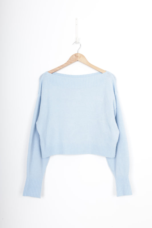 & Other Stories Womens Blue Jumper Size S