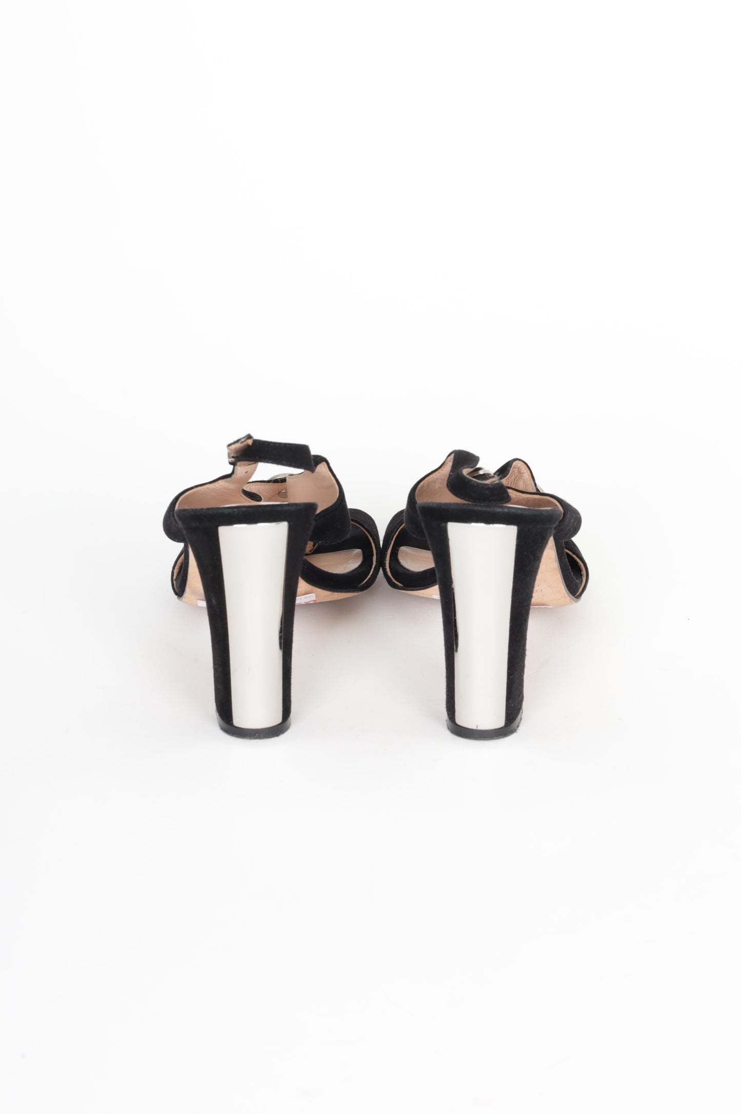 Edward Meller Womens Black Heels Size EU 39.5