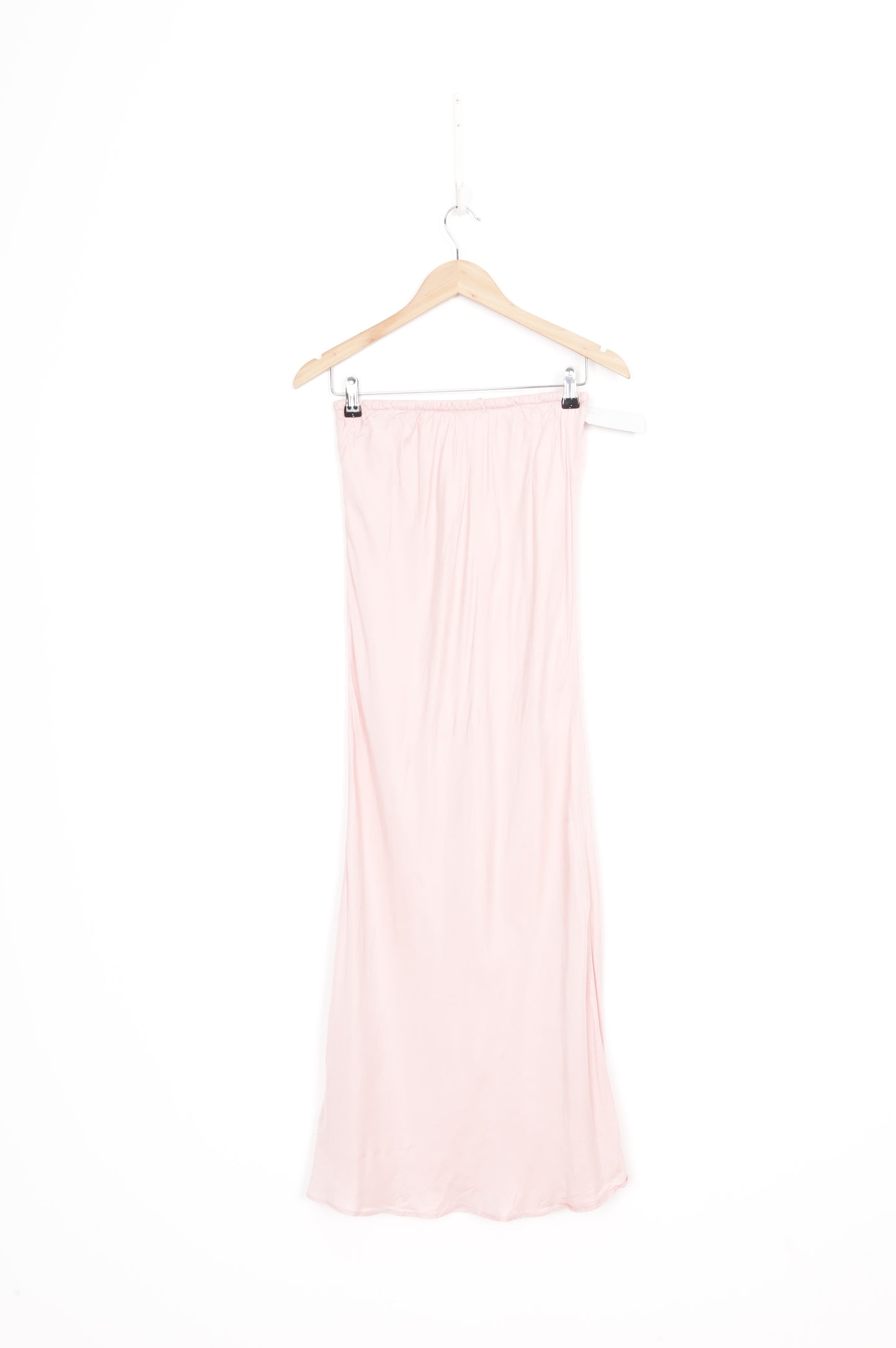 Nude Lucy Womens Pink Maxi Skirt Size M
