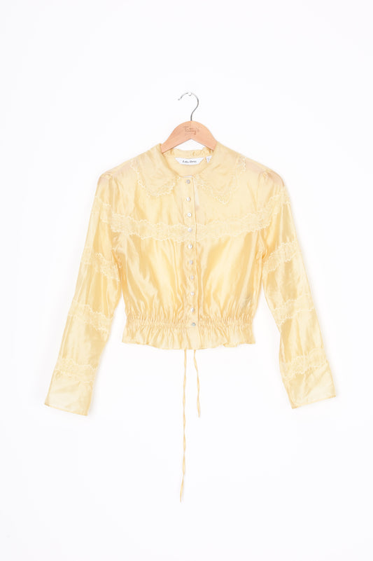 &Other Stories Womens Beige Blouse Size 34