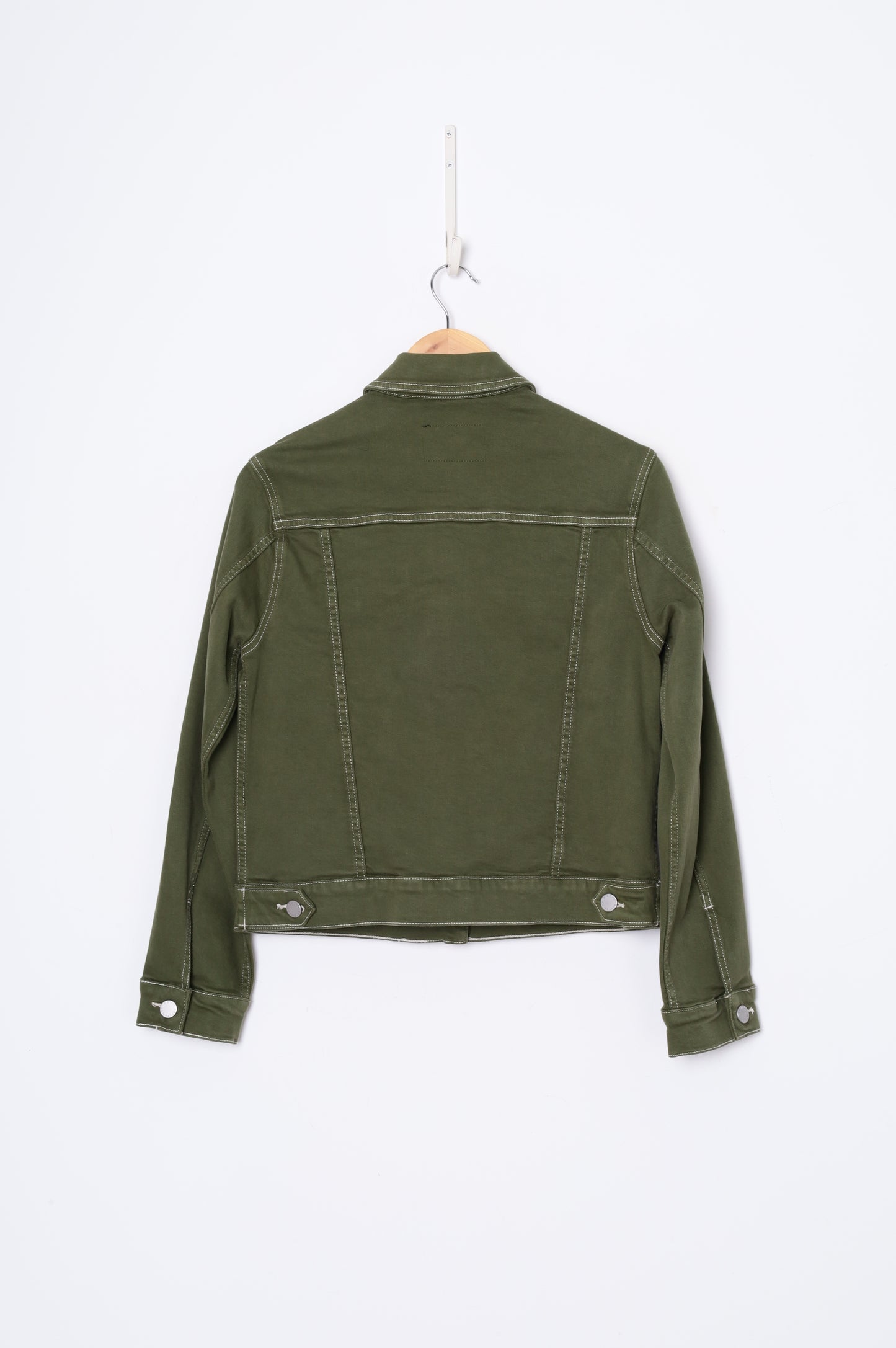 David Lawrence Womens Green Jacket Size 8