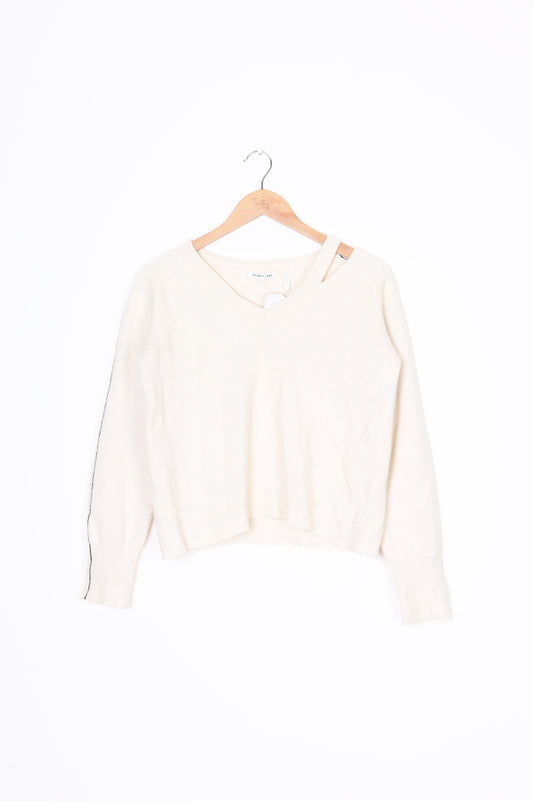 Helmut Lang Womens Cream Jumper Size S