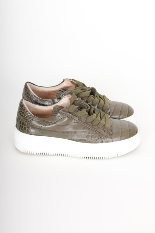Jo Mercer Womens Green Sneakers Size EU 36