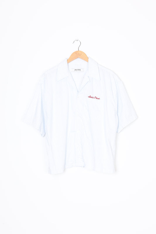 about:blank Mens Blue Shirt Size M