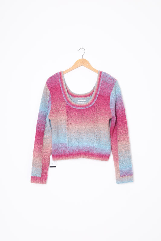 M/SF/T Mad minds Womens Pink Jumper Size 14