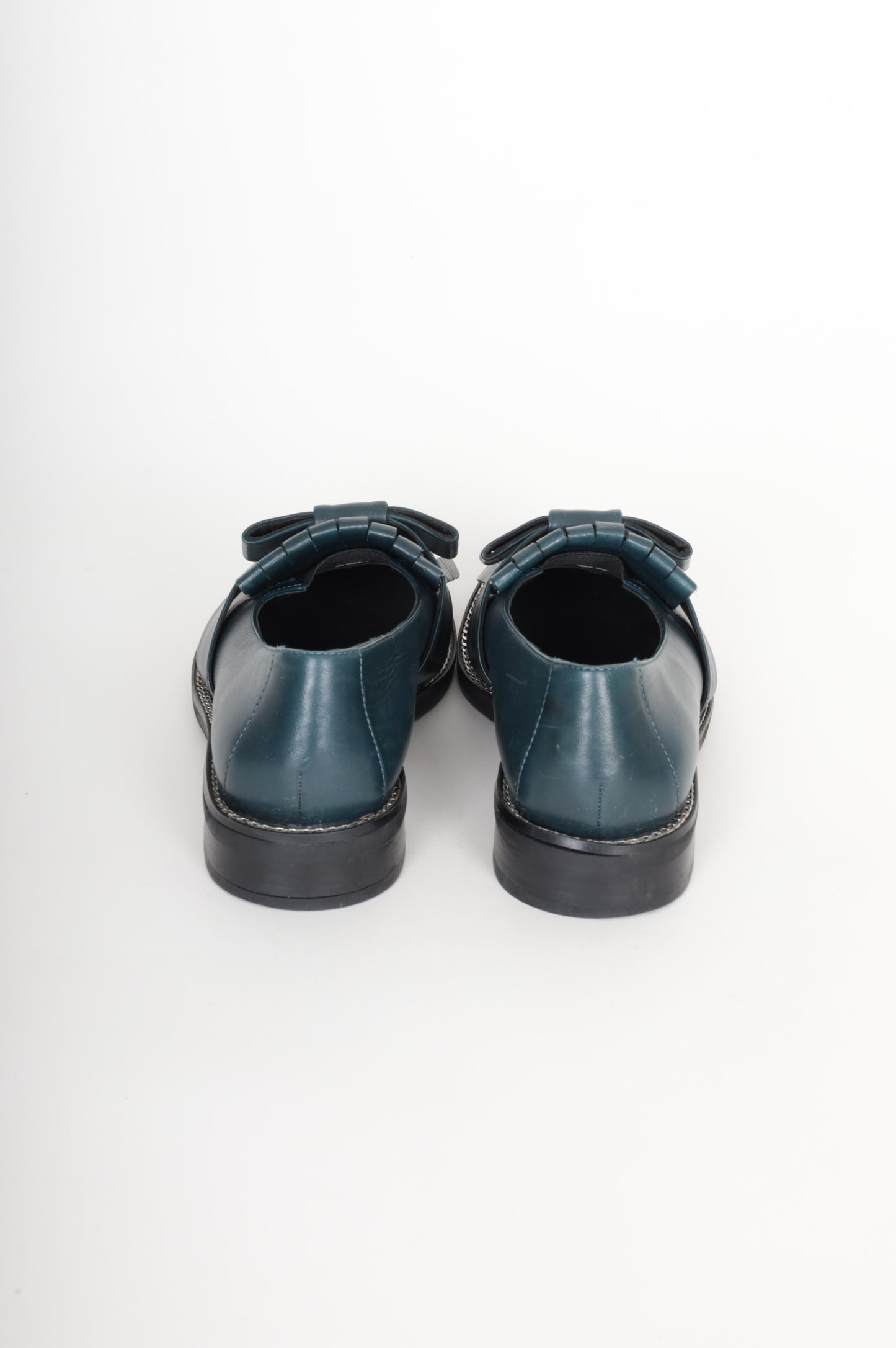 Mi Piaci Womens Green Shoes Size EU 38