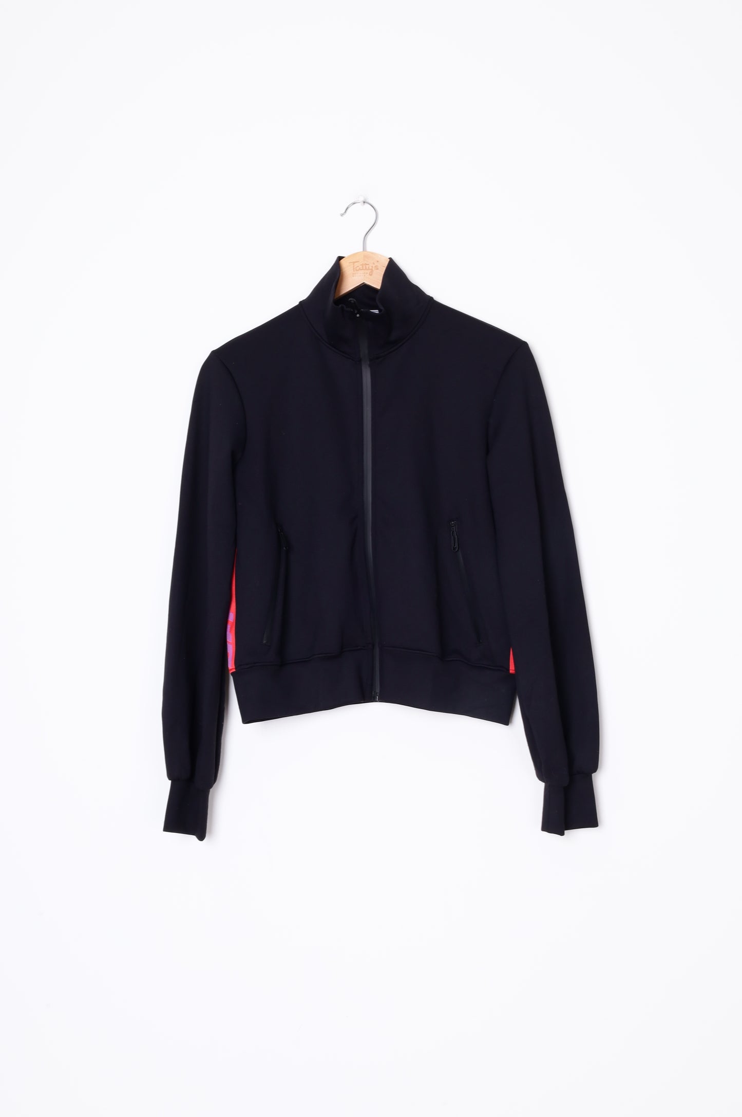 Off White Athleisure Womens Black Jacket Size M