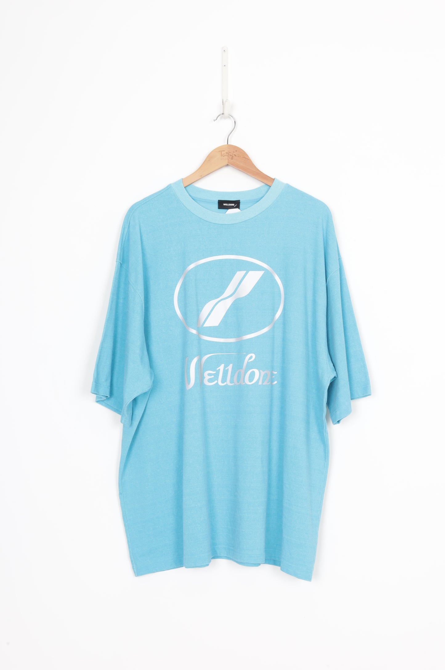 Welldone Mens Blue T-shirt Size XL