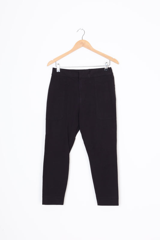 Bassike Womens Black Pants Size 1