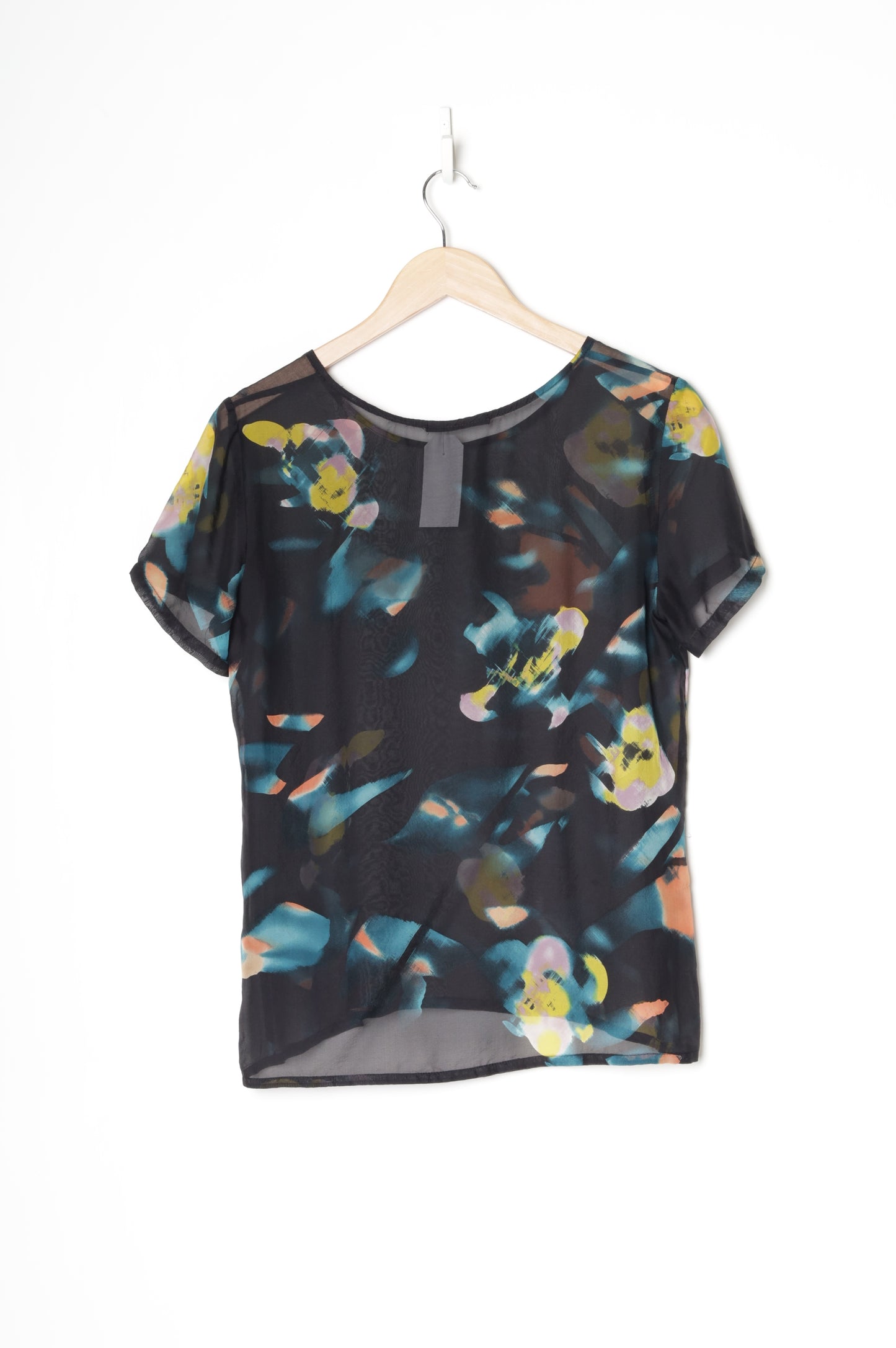 Helen Cherry Womens Black Top Size S