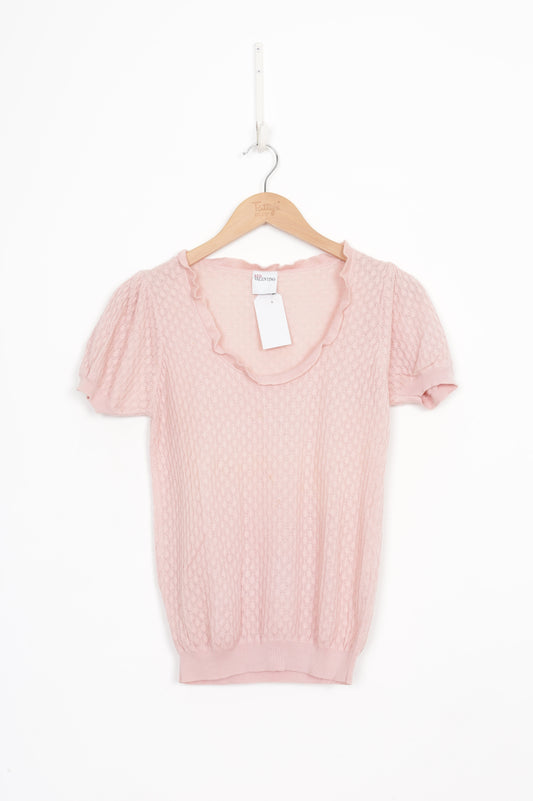 Red Valentino Womens Pink Top Size M