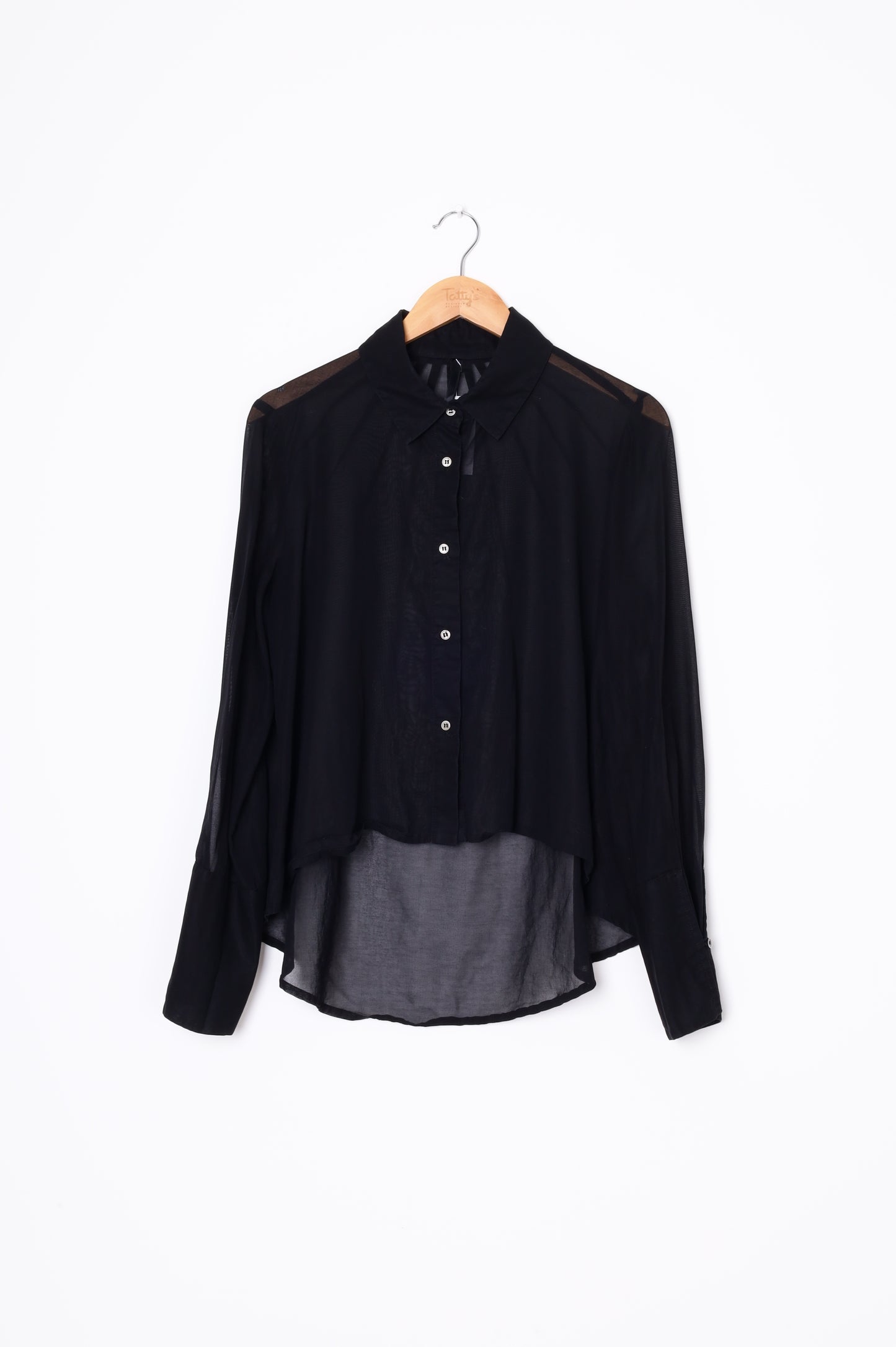 Taylor Womens Black Shirt Size S
