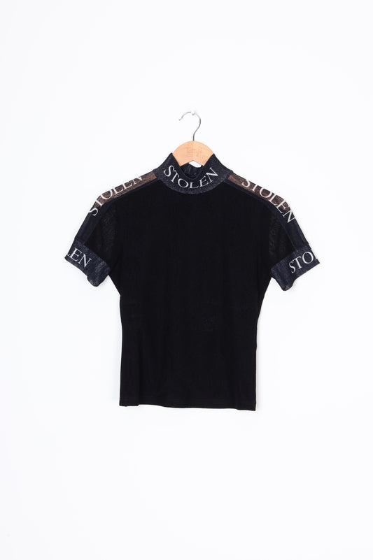 No Label (Stolen Girlfriends Club) Womens Black Top Size M