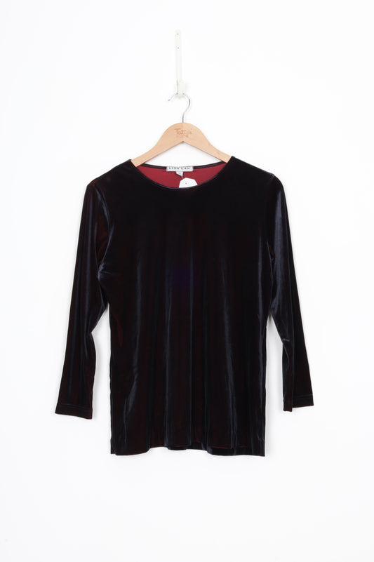 Lisa Law Womens Red Top Size 12