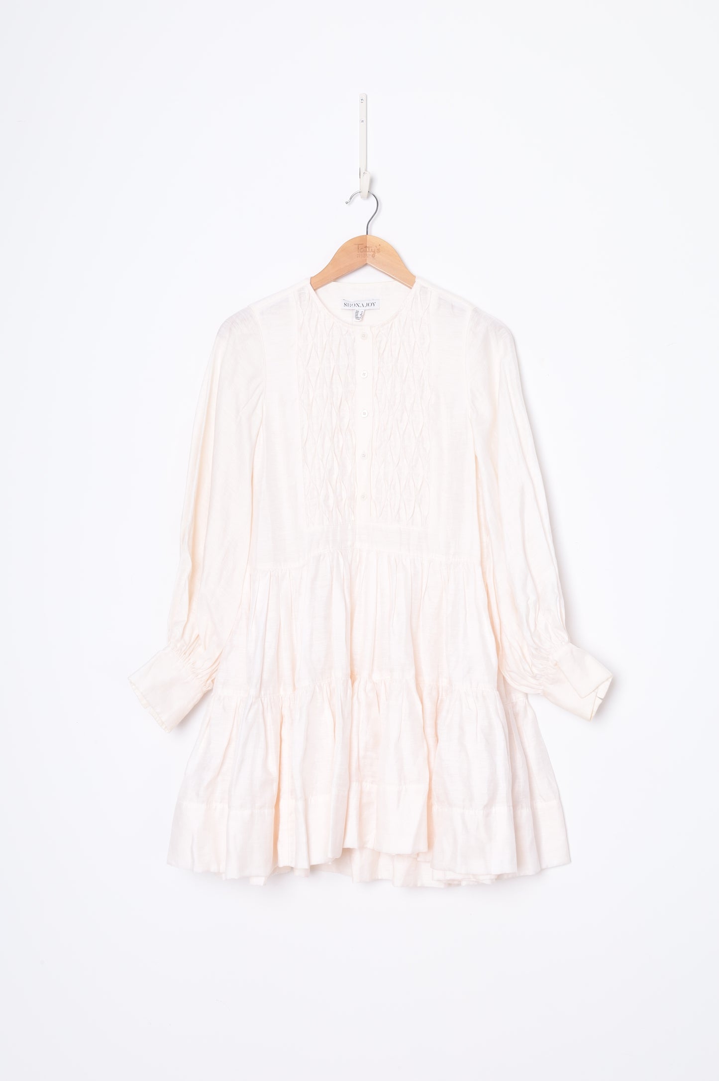 Shona Joy Womens Cream Dress Size 8