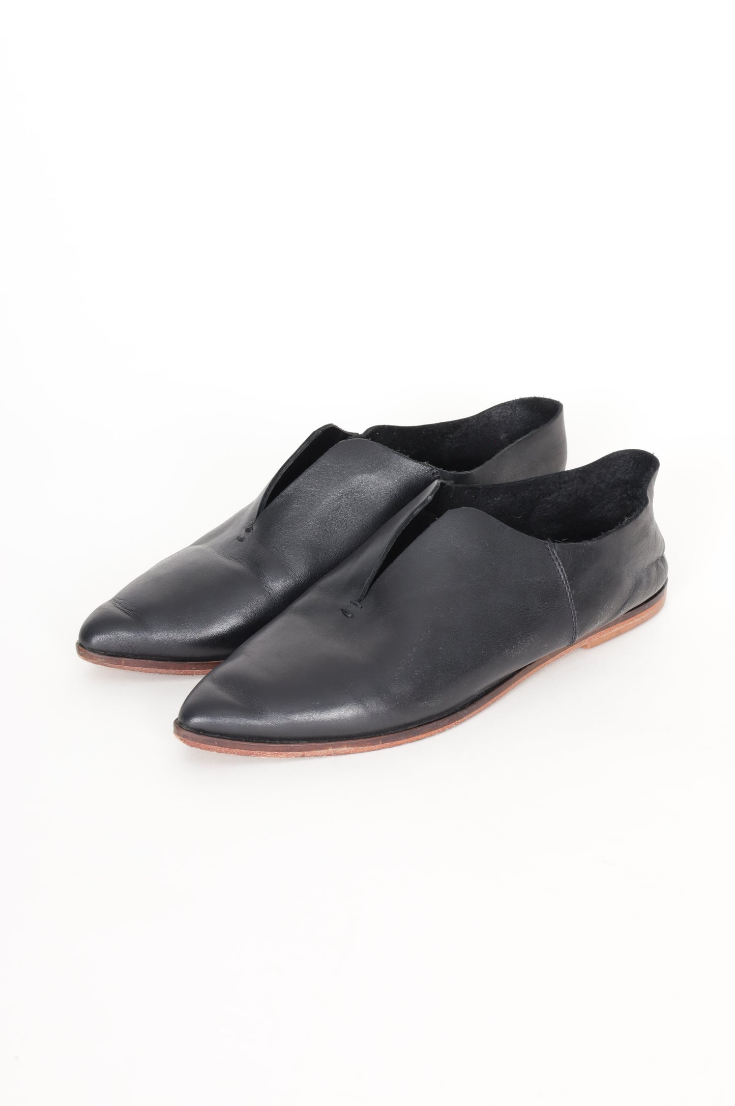 St. Agni Womens Black Shoes Size EU 38
