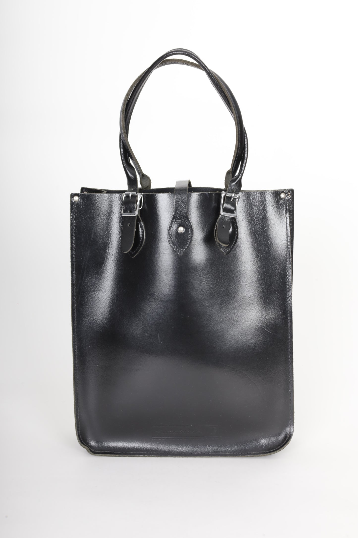 The Leather Satchel Co. Womens Black Bag Size O/S