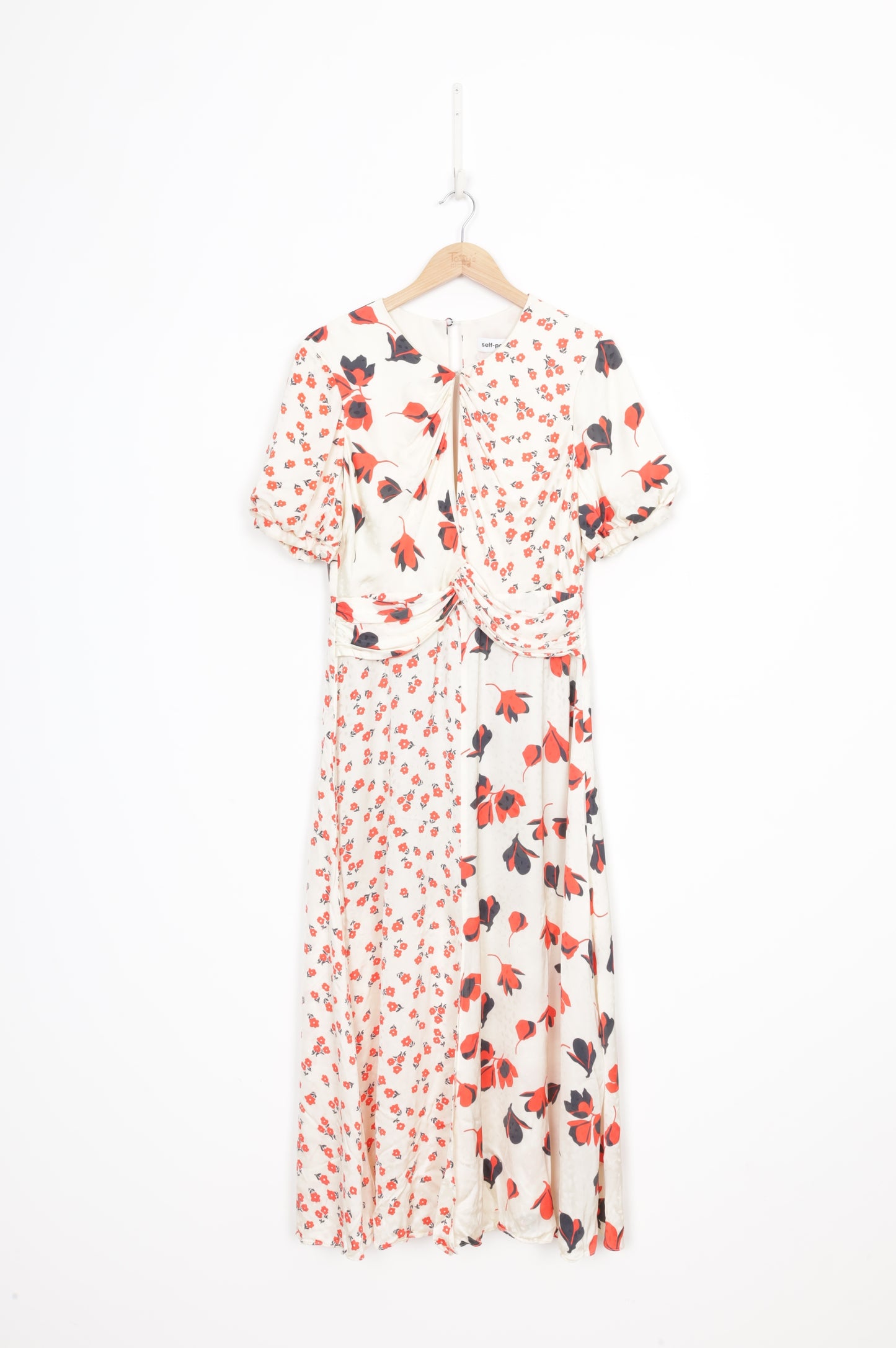 Self-Portrait Womens Cream Dress Size 12