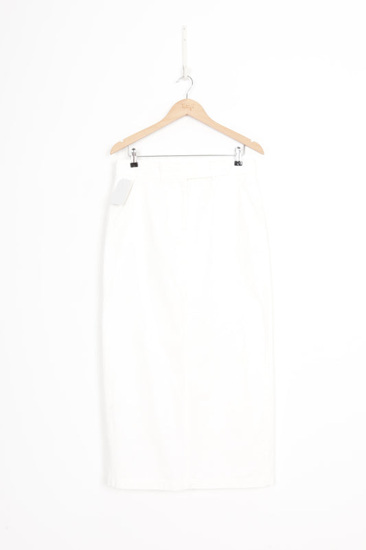 Superette Womens White Skirt Size 10