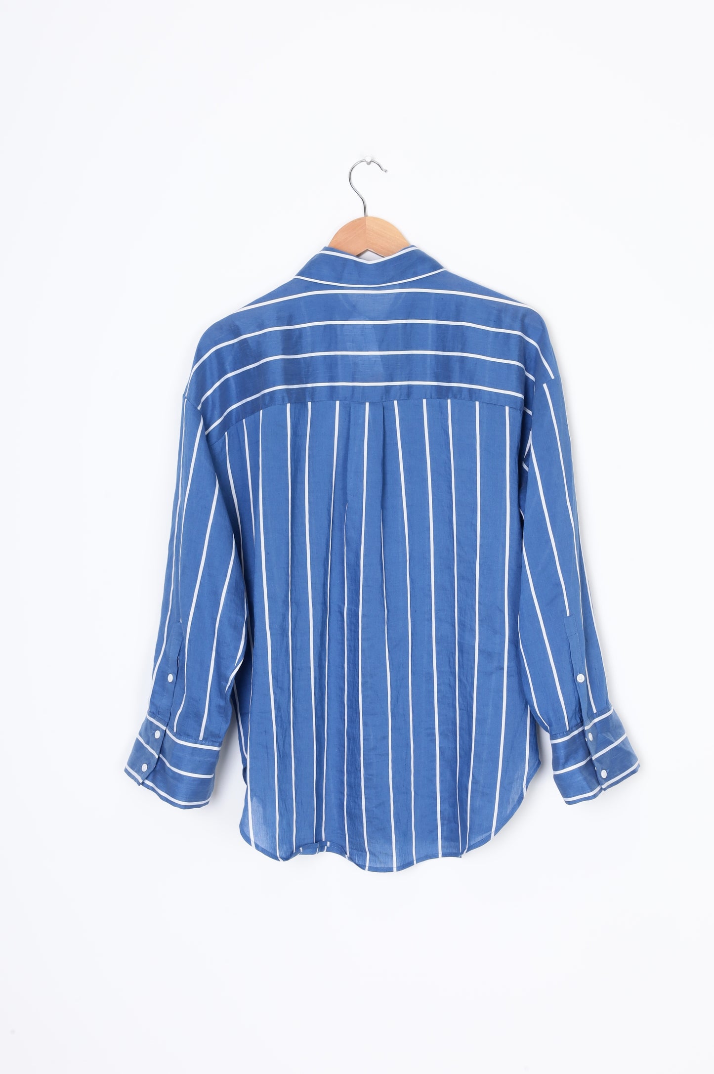 Assembly Label Womens Blue Shirt Size 8