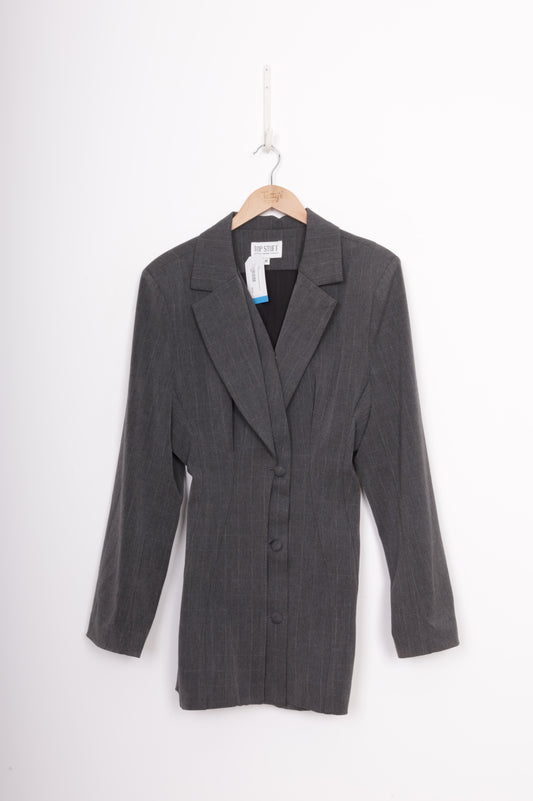 Top stuff Womens Grey Blazer Size M