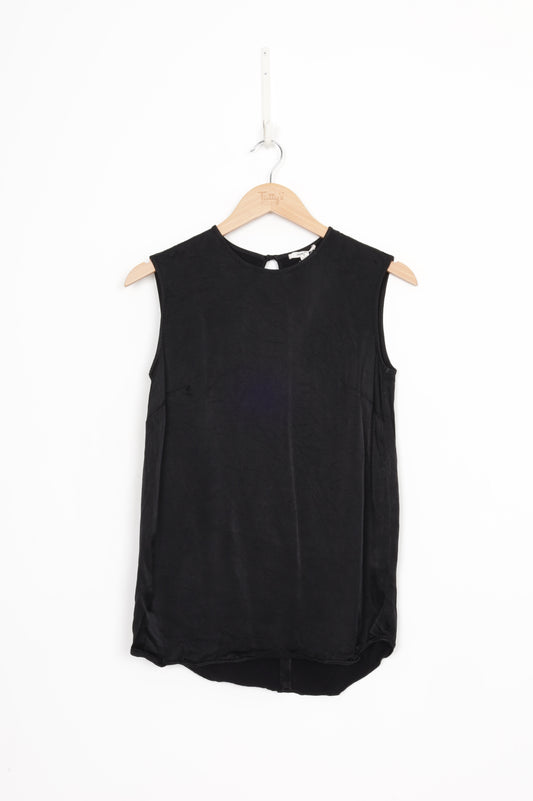 Juliette Hogan Womens Black Top Size 8