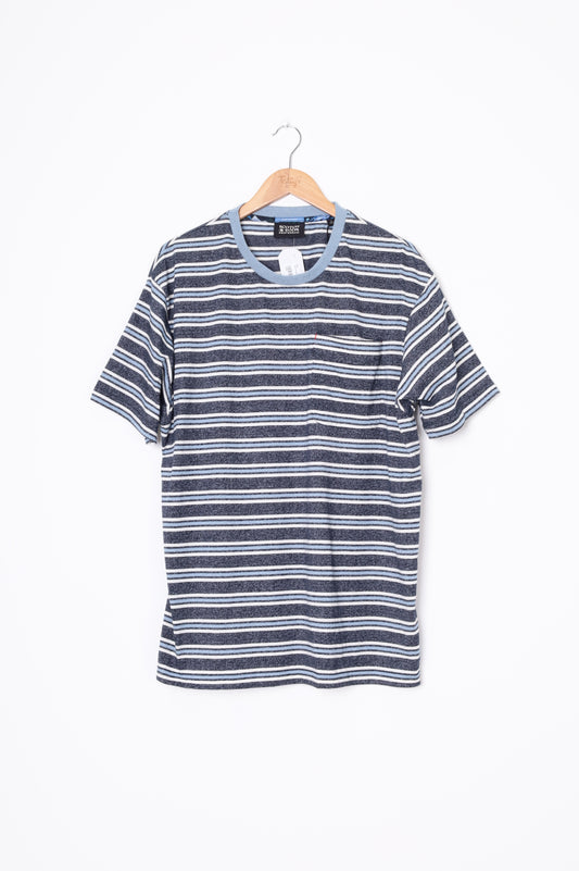 Scotch & Soda Mens Blue T-shirt Size XL