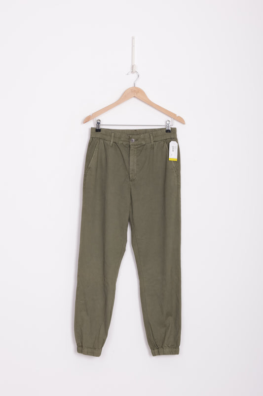 AG Adriano Goldschmied Womens Green Pants Size W 27