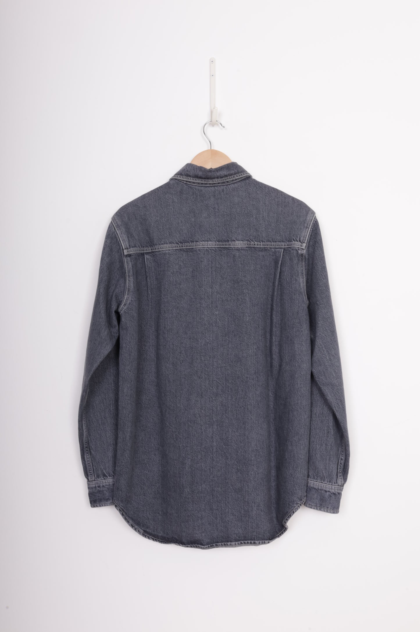 Samsoe Samsoe Mens Grey Shirt Size S