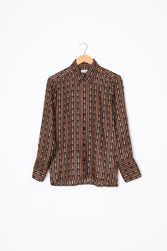 Sandro Womens Brown Shirt Size 1