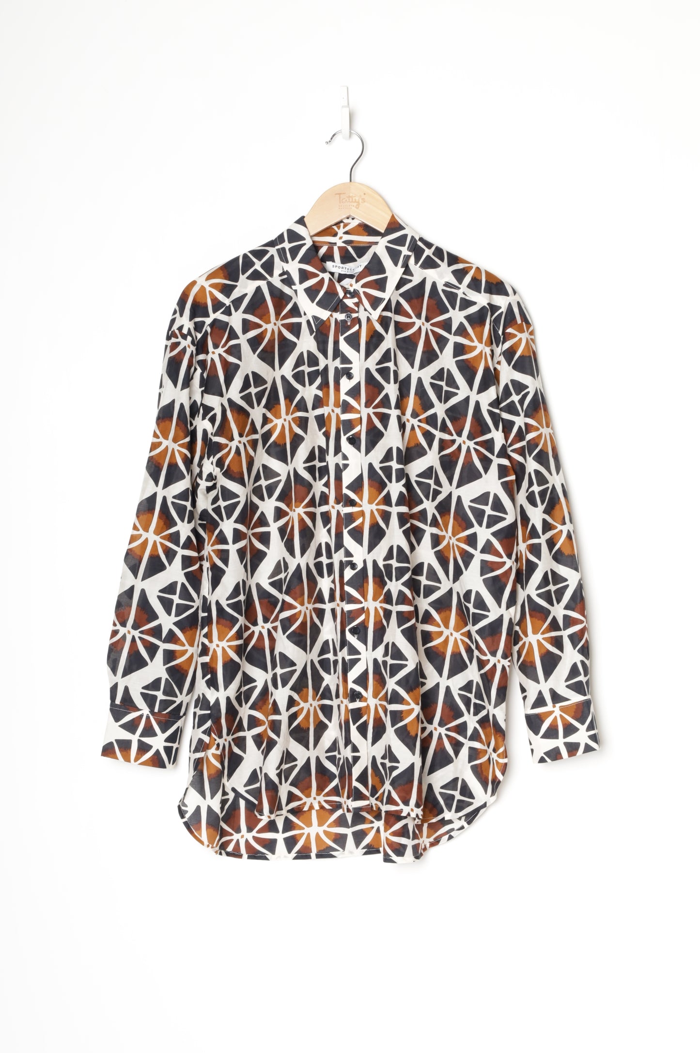 Sportscraft Womens Beige Shirt Size 14