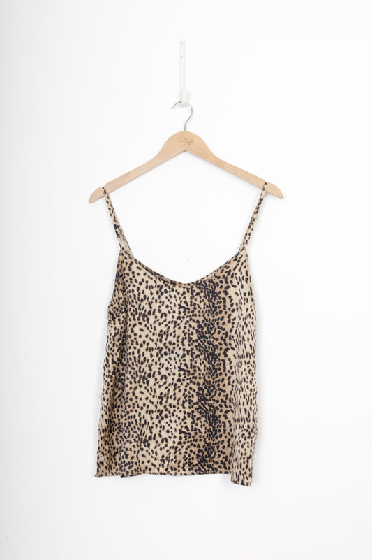 Superette Womens Brown Camisole Size 10