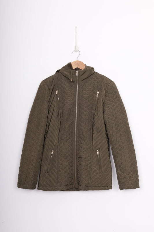 What Women Want Womens Green Jacket Size S