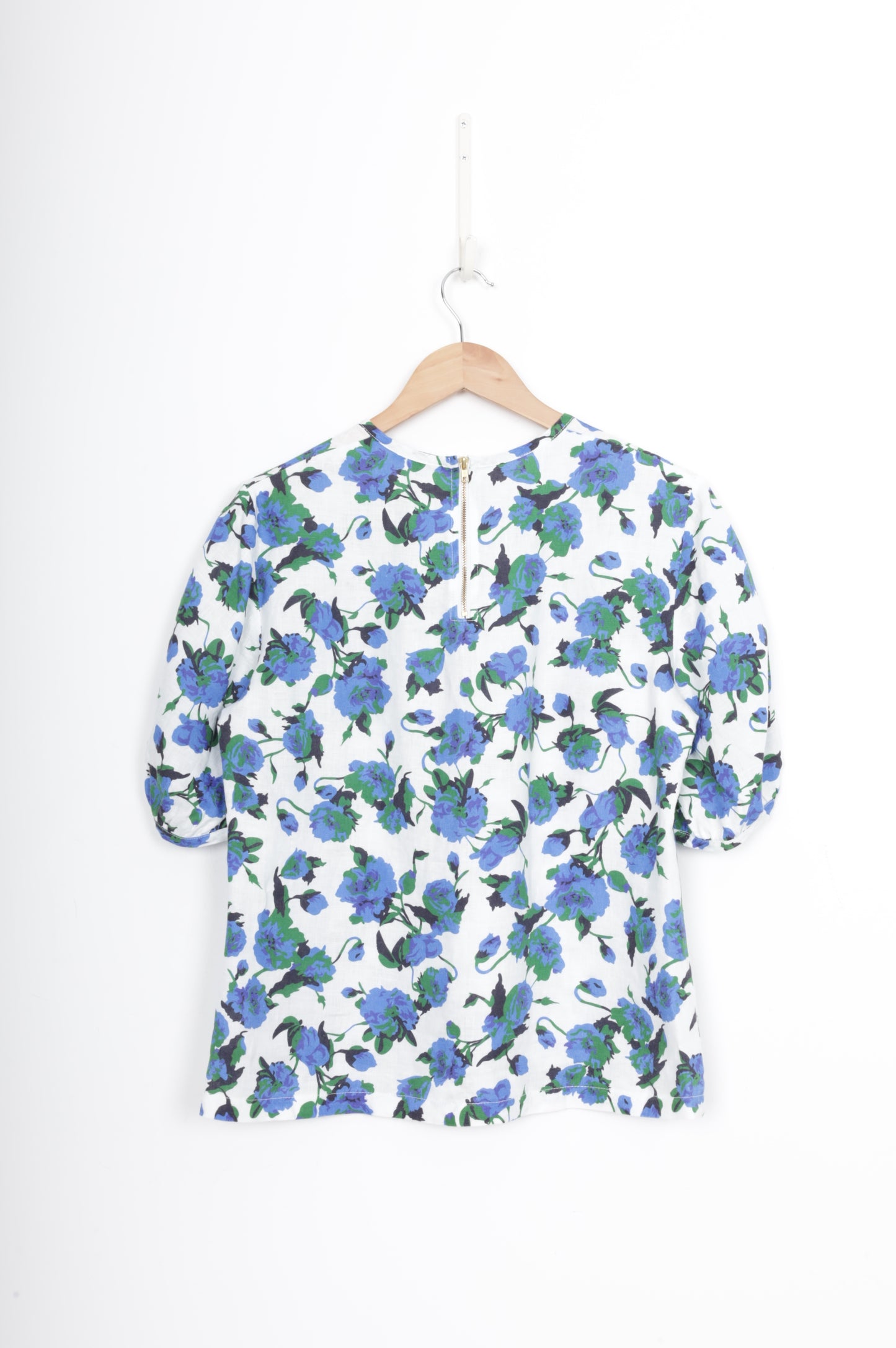 Kate Sylvester Womens White Top Size M