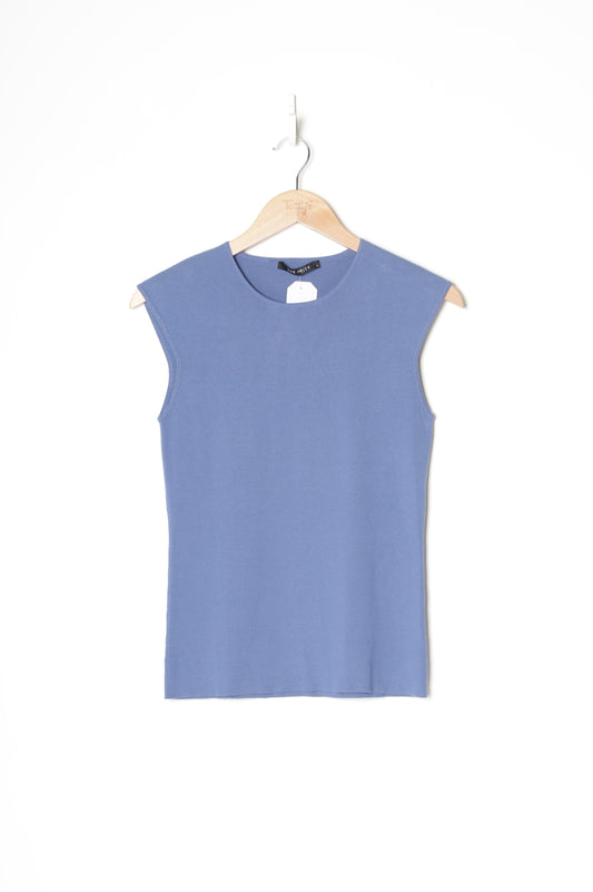 Cue City Womens Blue Top Size M