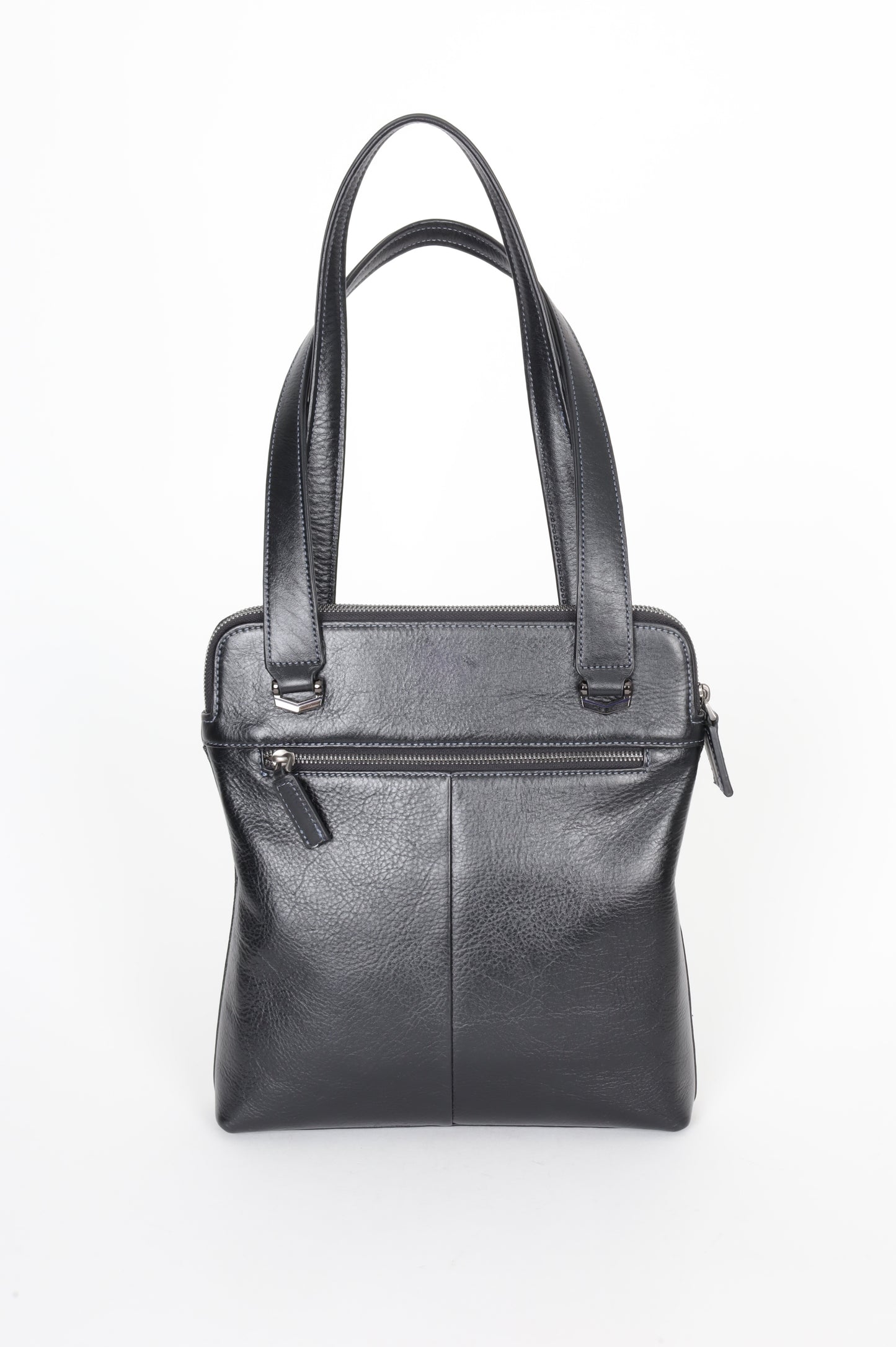 Leather Itallian Collection  Womens Black Bag Size O/S