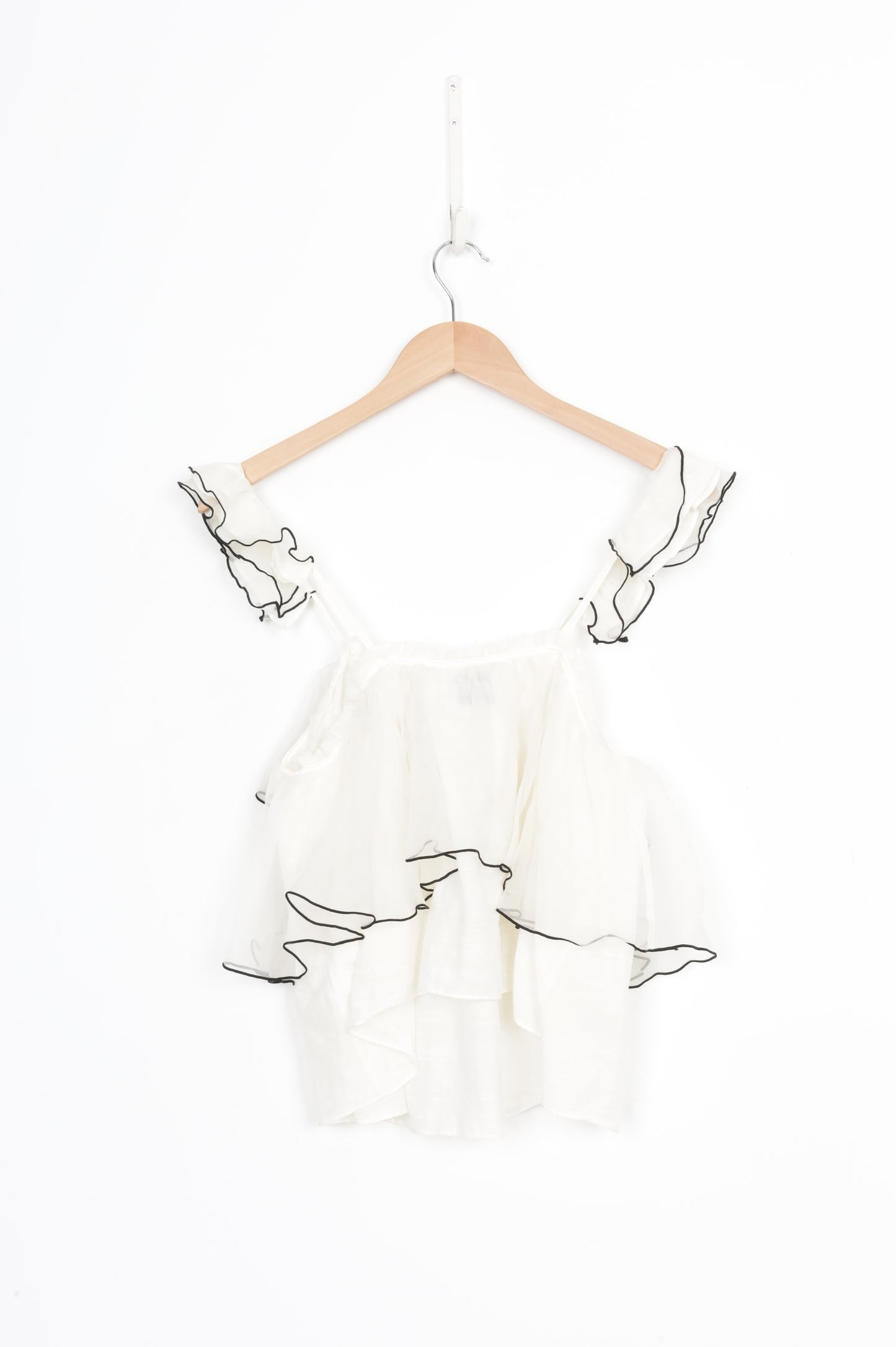 Aje Womens Cream Top Size 6